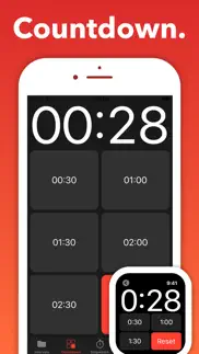 seconds pro interval timer iphone resimleri 3