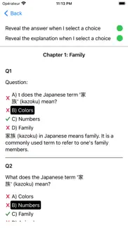japanese vocabulary exam iphone resimleri 3
