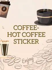 coffee-hot coffee stickers ipad images 1