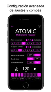 atomic metronome iphone capturas de pantalla 4
