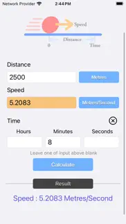 speed distance time calc iphone images 2