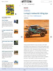 dirt wheels magazine ipad images 4