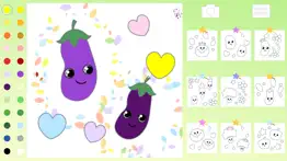 vegetable coloring kid toddler iphone images 2
