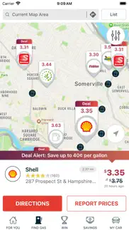 gasbuddy: find & pay for gas iphone images 1