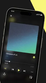 the offline music player iPhone Captures Décran 2