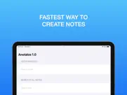 anotalos: quick notes taking ipad images 1