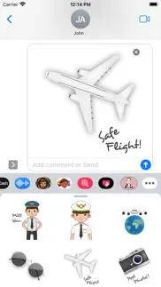 flight attendant crew stickers iphone images 2