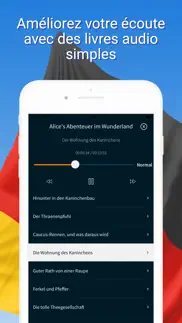 lecture et audio en allemand iPhone Captures Décran 4