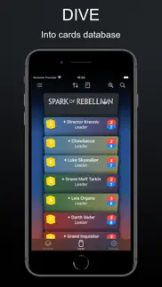 swu deckbuilder iphone capturas de pantalla 4