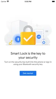 google smart lock iPhone Captures Décran 1