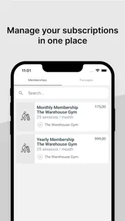 the warehouse gym iphone capturas de pantalla 4
