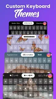 social fonts keyboard for bio iPhone Captures Décran 4