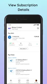 blaze cricket iPhone Captures Décran 3
