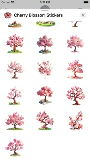 cherry blossom stickers iphone resimleri 3