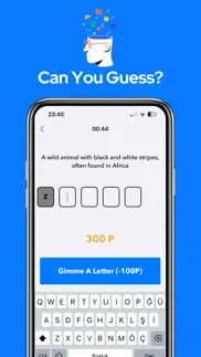gimme a letter - word game iPhone Captures Décran 1