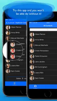 easy cleaner contacts pro iphone images 3