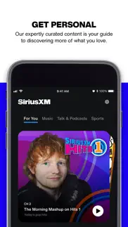 siriusxm: music, sports & news iphone images 3