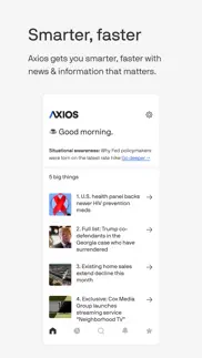 axios: smart brevity news iphone images 2