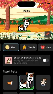 dynamic island pixel mascotas iphone capturas de pantalla 3