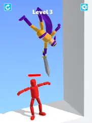 ragdoll ninja: juego de peleas ipad capturas de pantalla 1