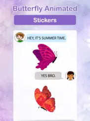 butterfly animated stickers ipad images 2