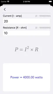 ohm law calculator iphone images 3