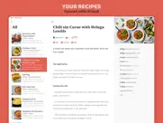 mela - recipe manager iPad Captures Décran 2