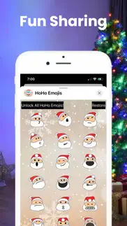 hoho emojis - santa stickers iphone images 4