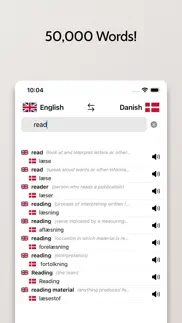 danish-english dictionary iphone images 3