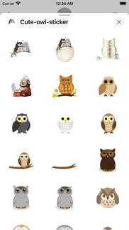 owl cute sticker iphone images 1