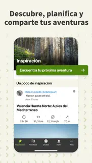 komoot - senderismo y ciclismo iphone capturas de pantalla 1