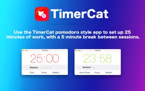timercat - simple pomodoro iphone images 1