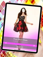 prom short dress photo montage ipad images 4