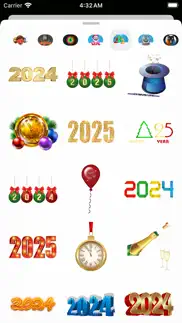 happy new year 2022 stickers iphone bildschirmfoto 3