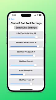 cheto 8 ball pool aim master iPhone Captures Décran 2