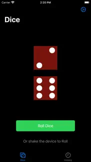 simple dice roll iphone resimleri 4