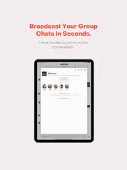 circus - live group chat iPad Captures Décran 2