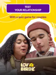 quiz for couples: lovbirdz ipad images 1