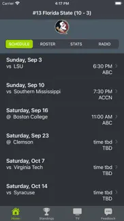 fsu football schedules iphone images 1