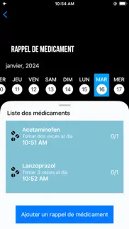 pill reminder, medication iPhone Captures Décran 2