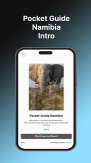 pocket guide namibia iphone bildschirmfoto 2