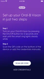 oral-b vision iphone capturas de pantalla 3