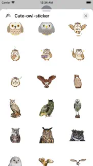 owl cute sticker iphone images 2