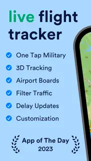 plane finder ⁃ flight tracker iphone images 1