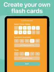 math facts - flash cards ipad images 3