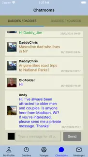 gay daddies chat iPhone Captures Décran 2