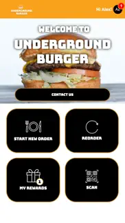 underground burger iPhone Captures Décran 1