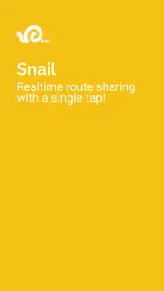 snail - realtime route sharing iphone resimleri 1