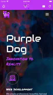 purple dog technologies iPhone Captures Décran 1