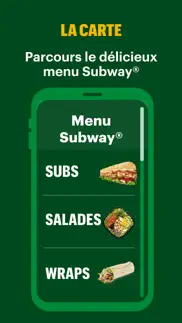 subway® - official app iPhone Captures Décran 3